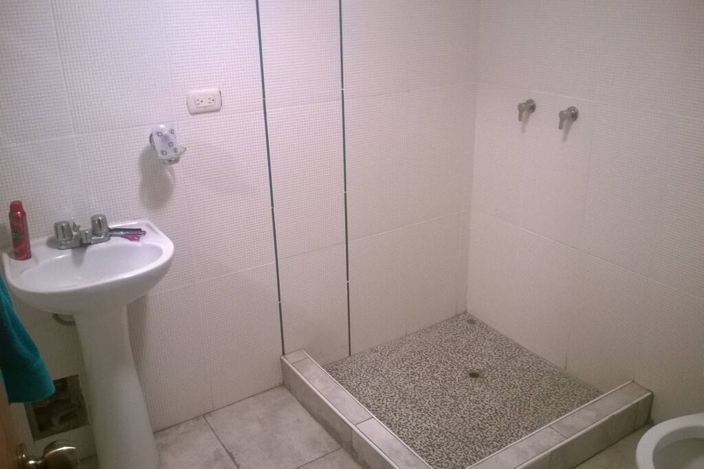 The bathroom