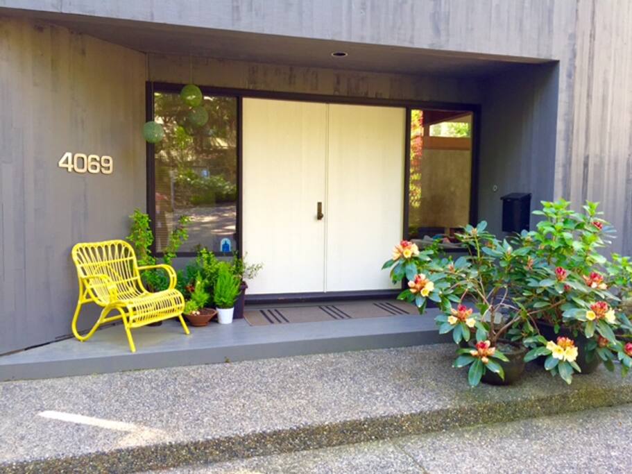 Front entrance