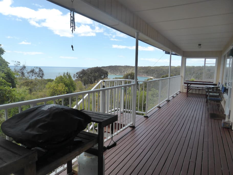 Great view from the front deck