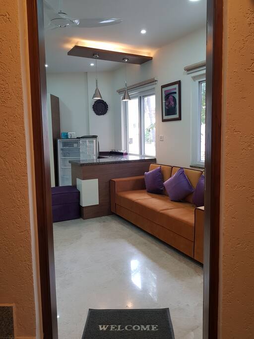 entrance for the apartment