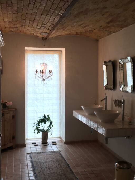 The bathroom