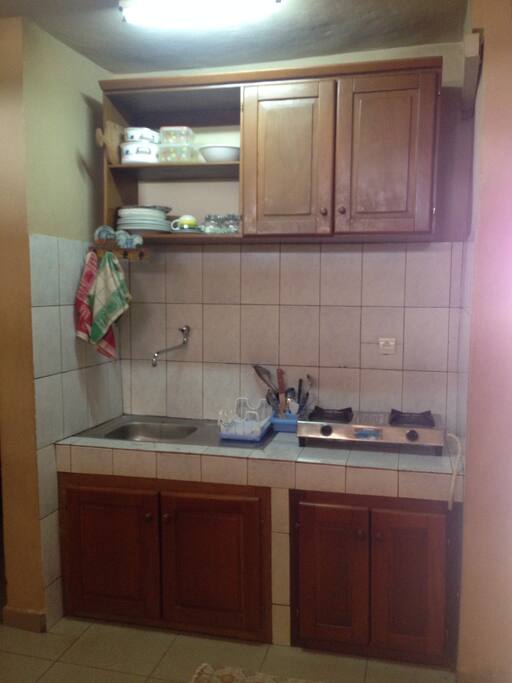 kitchen area/coin cuisine