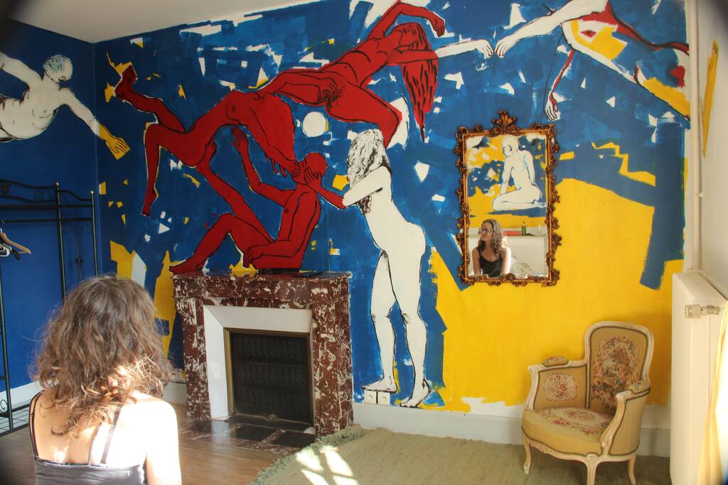 Artist and her work
