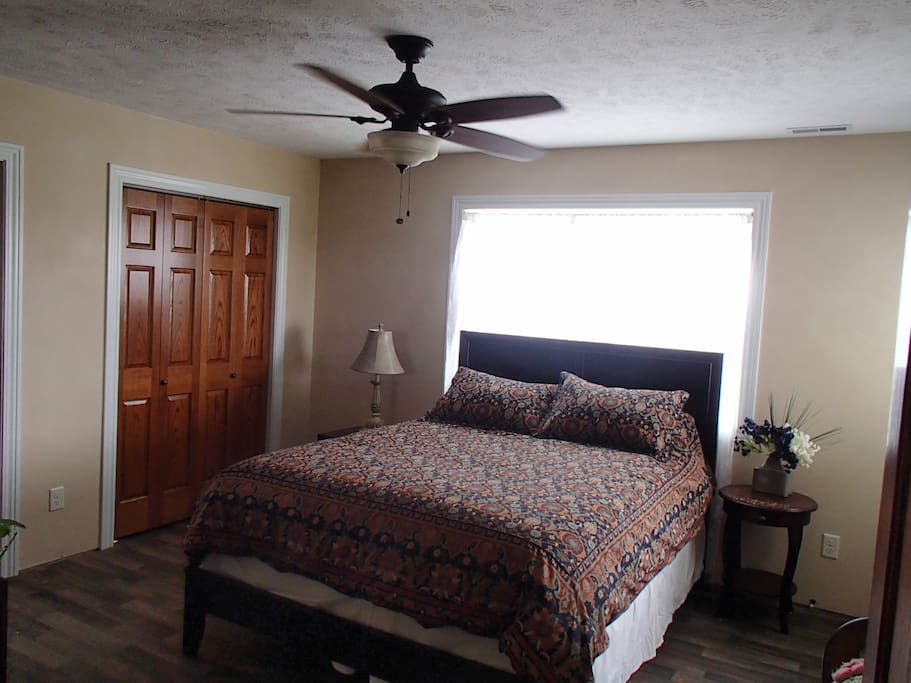 This is the Heritage bedroom on the second floor.