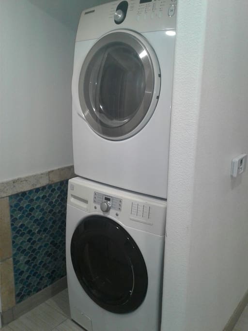 washer and dryer available