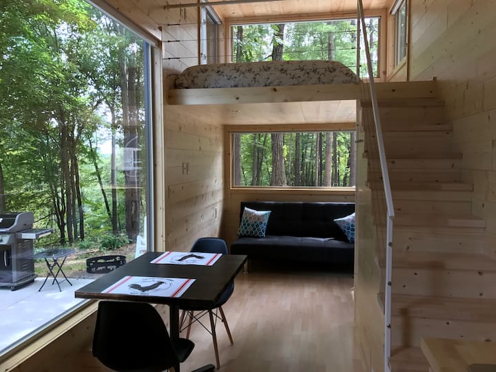 Mizu A Tiny House Overlooking the Catskill Creek Houses for Rent in