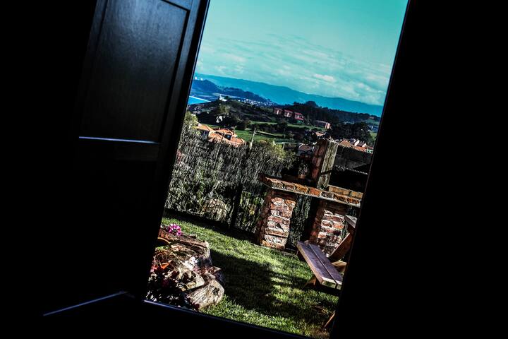 Haus mit wunderschönen Blick auf das Meer.