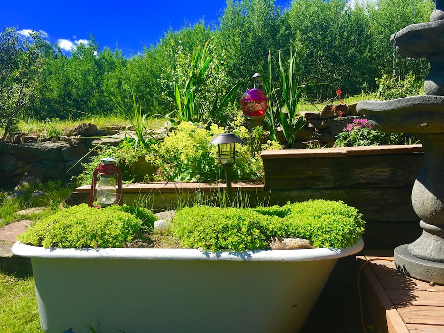 Beautifully landscaped gardens