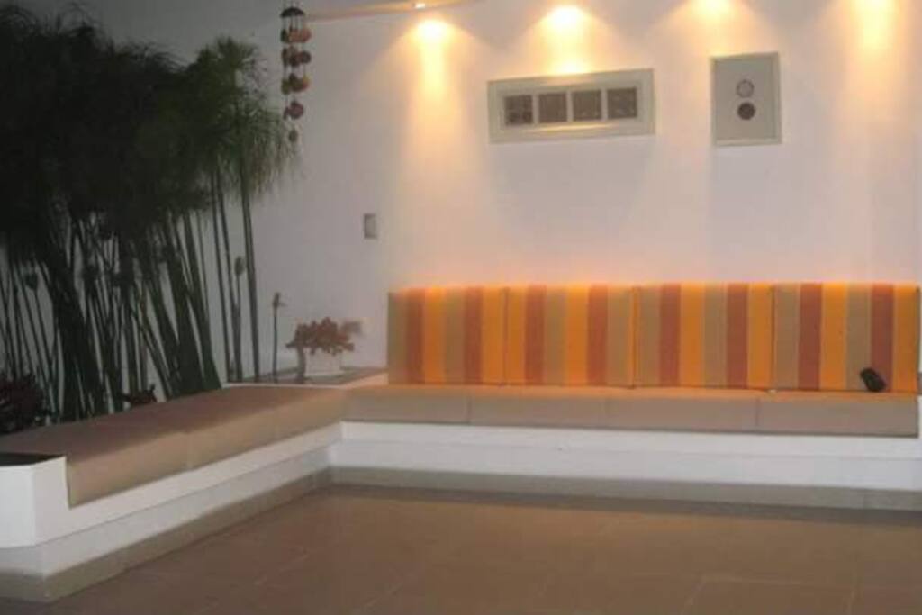 Terraza de entrada