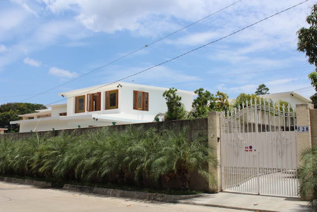 External view of the house