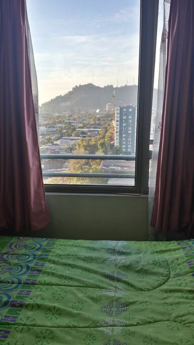 Habitación con vista despejada