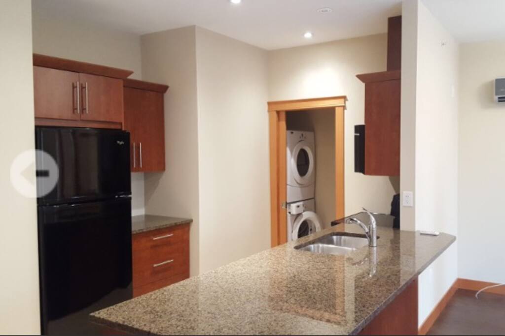 The kitchen is on the main floor.