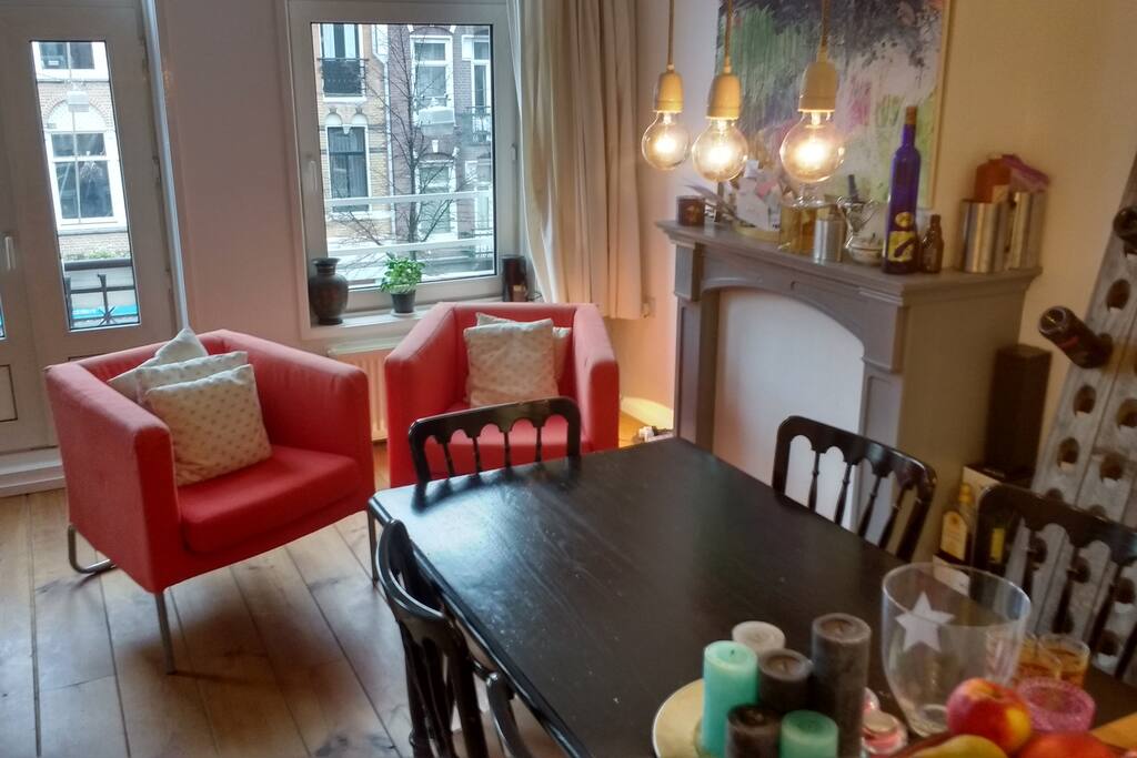 living and kitchen