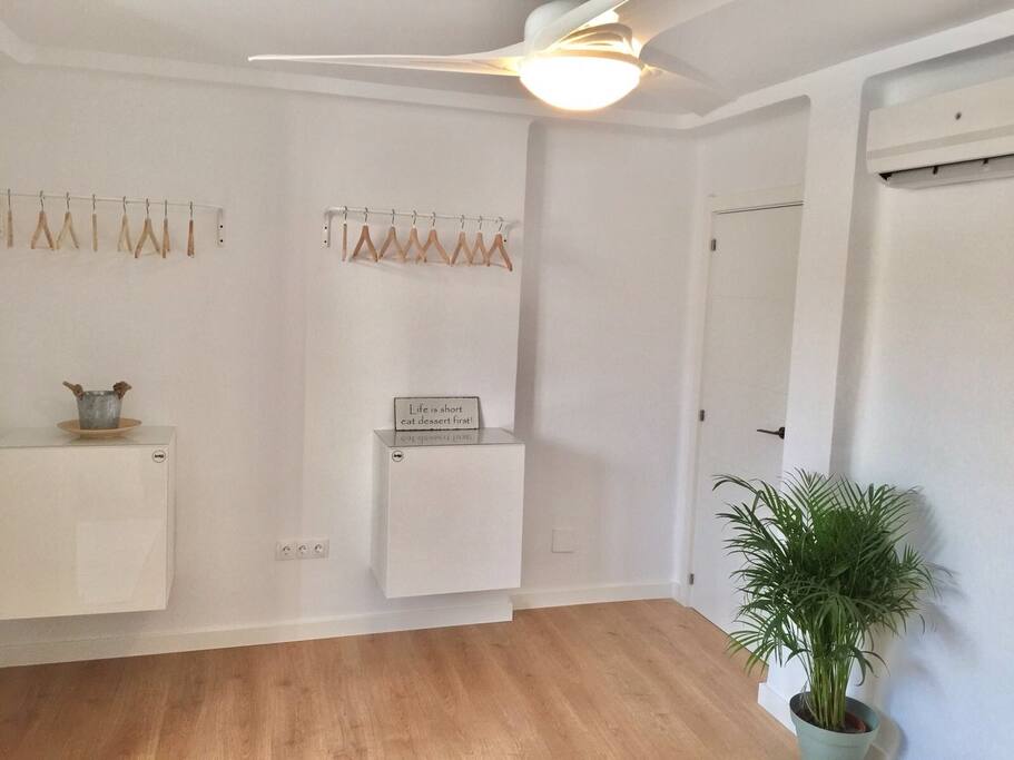 Dressing area