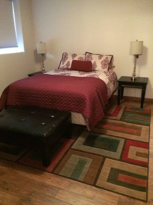 Plush Queen bed