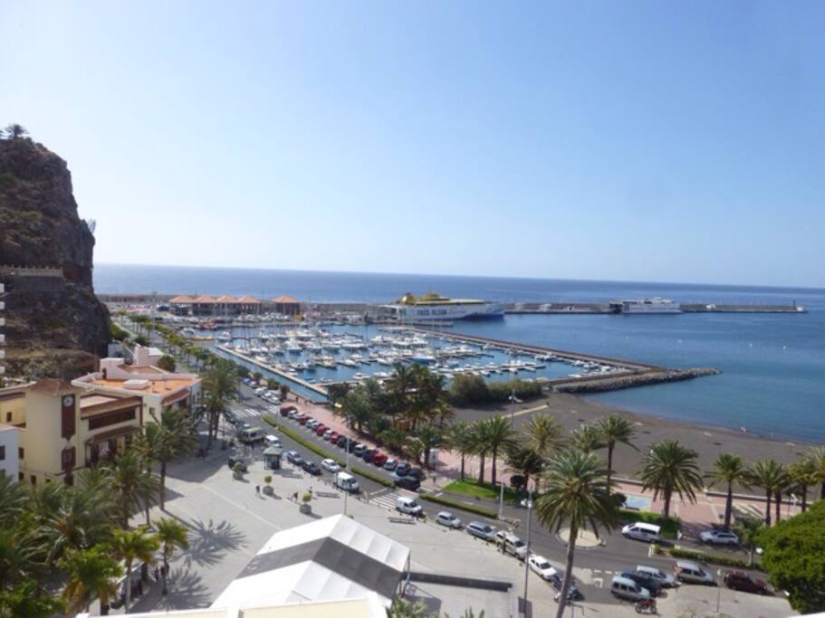 View from the terrace.