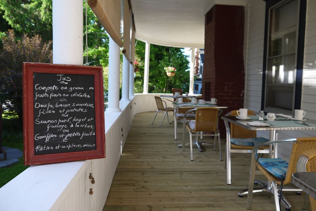 A full breakfast is included and there are gluten free and vegan options.