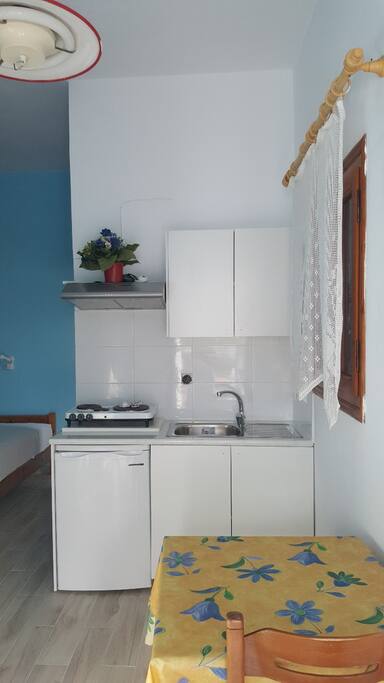 View of the kitchen