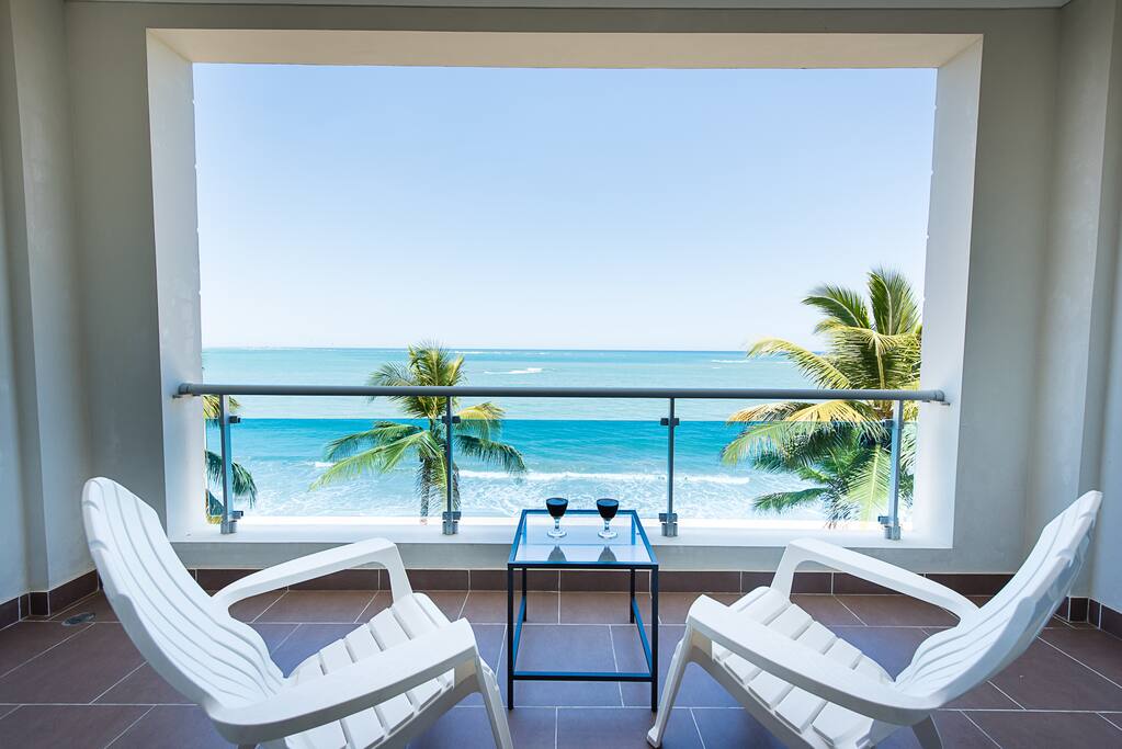 Enjoy the spectacular sunset from your own private balcony