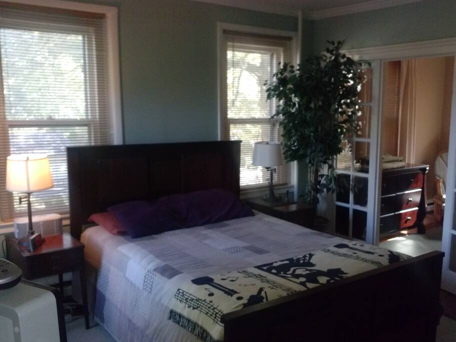 This is the Master Suite. It has a dayroom that is also set up as a nursery.