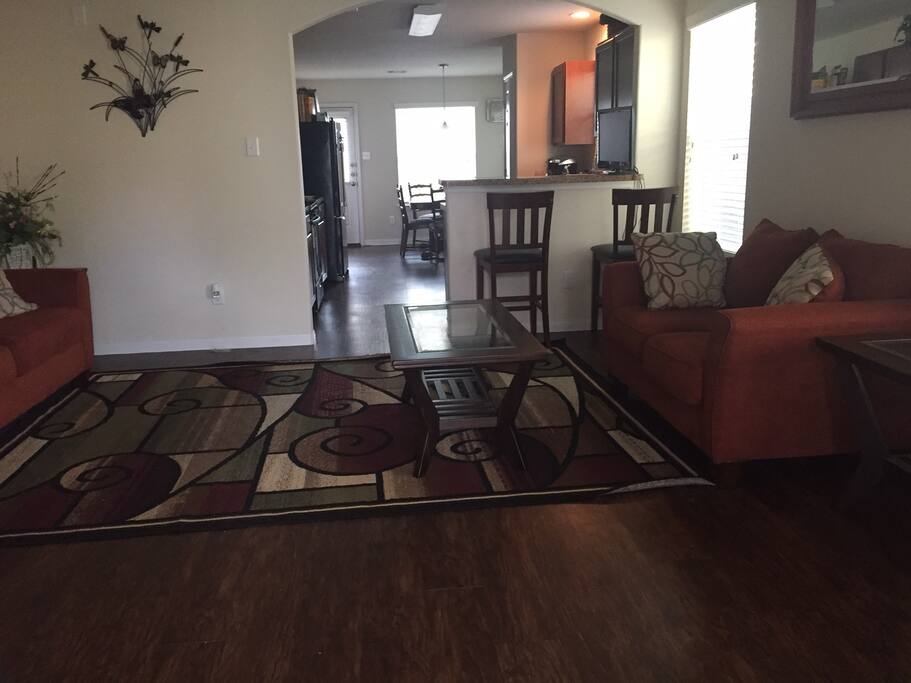Living Room Kitchen
