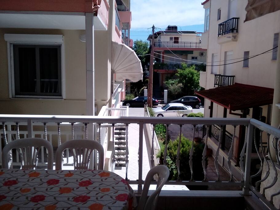 view from the front balcony