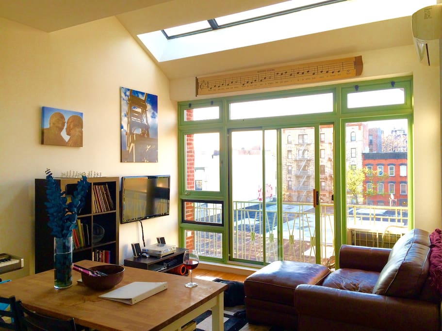 The living room