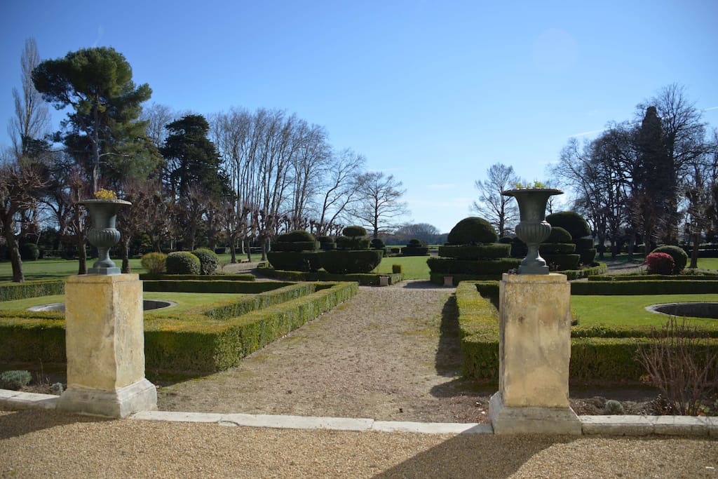 Parc du Château à la Française dessiné par un élève de Le Nôtre