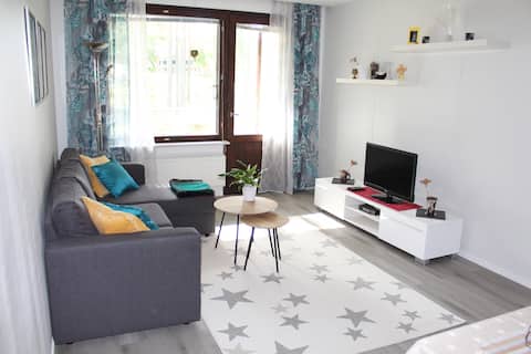 New bright star apartament in center Siilinjärvi