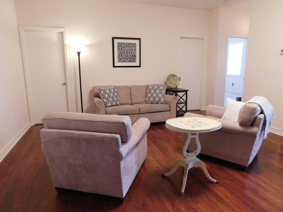 Large, open living room