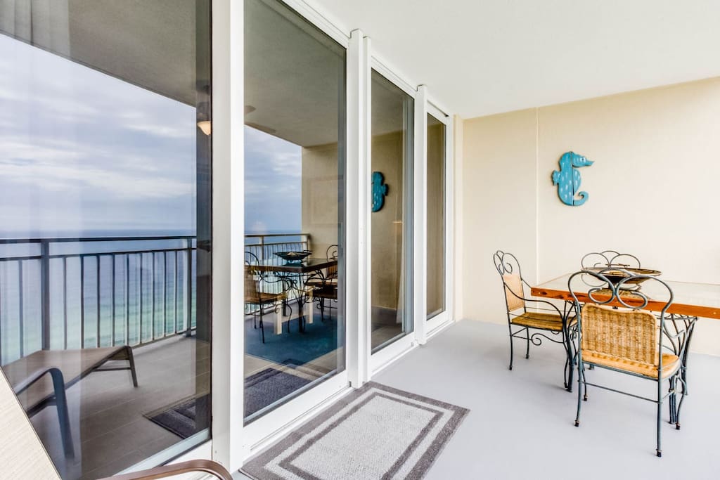 Private Balcony Located Off Living Area