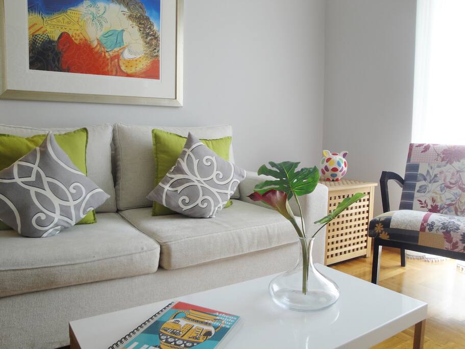 The living room