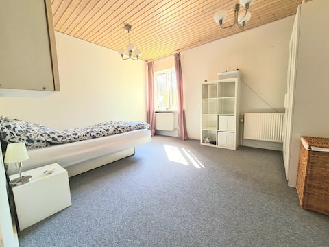 Private Large Room & double bed in a large house