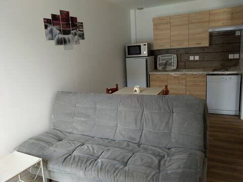 Nice renovated T2 with pool between sea/mountain