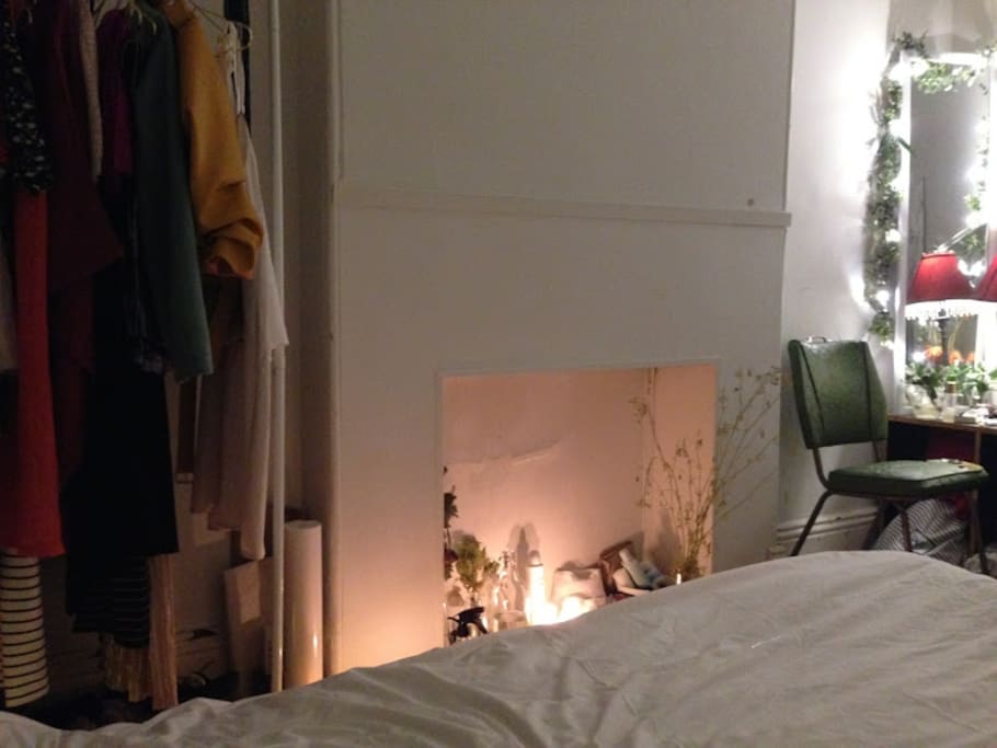Candles in Bedroom