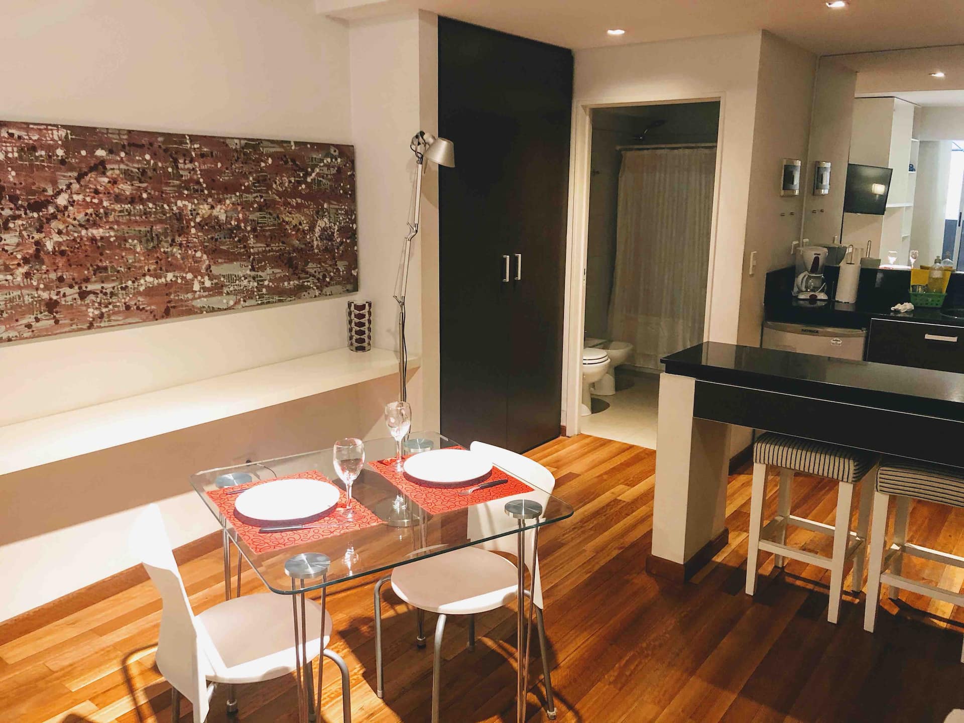 Apartamento estúdio em Palermo perto da Embaixada dos EUA