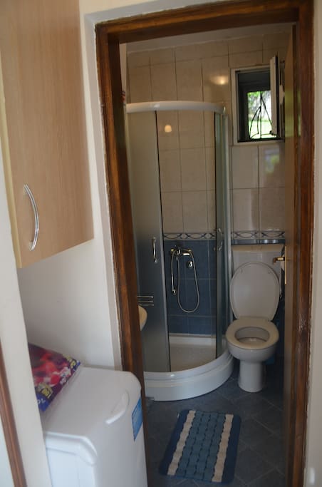 Washing machine & bathroom