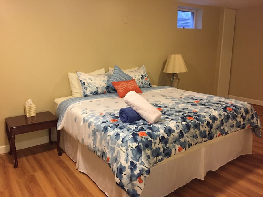 King Size Bed with Comfortable Brand New Mattress