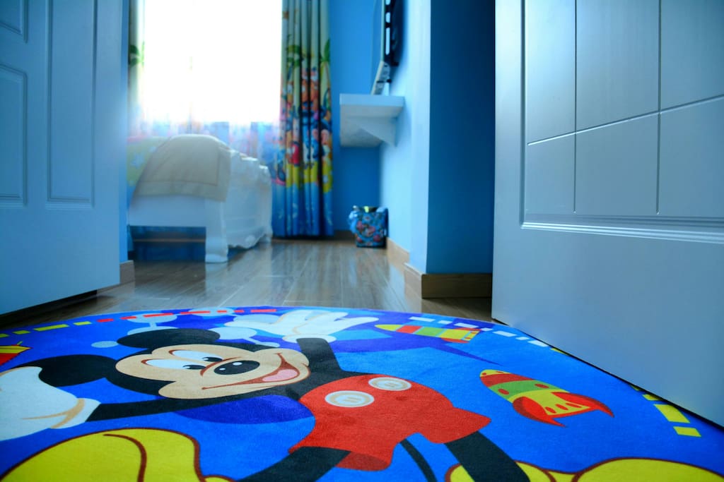 mickey mouse carpet