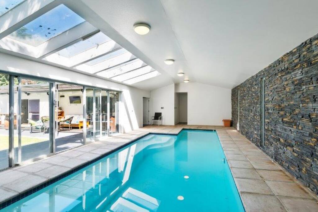 Swimming pool Attached to main house