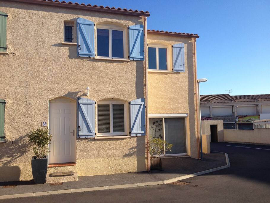 la maison façade au sud