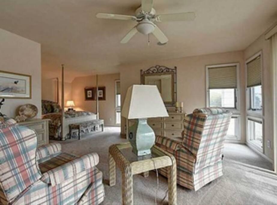 Master bedroom suite