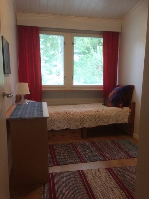 Bedroom 2 with a single bed