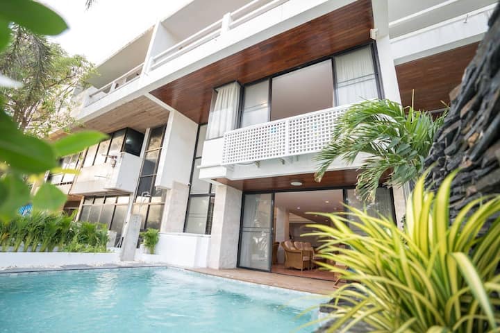 Dojo Piscina Villa Fronte Mare E Vista Mare - Jomtien