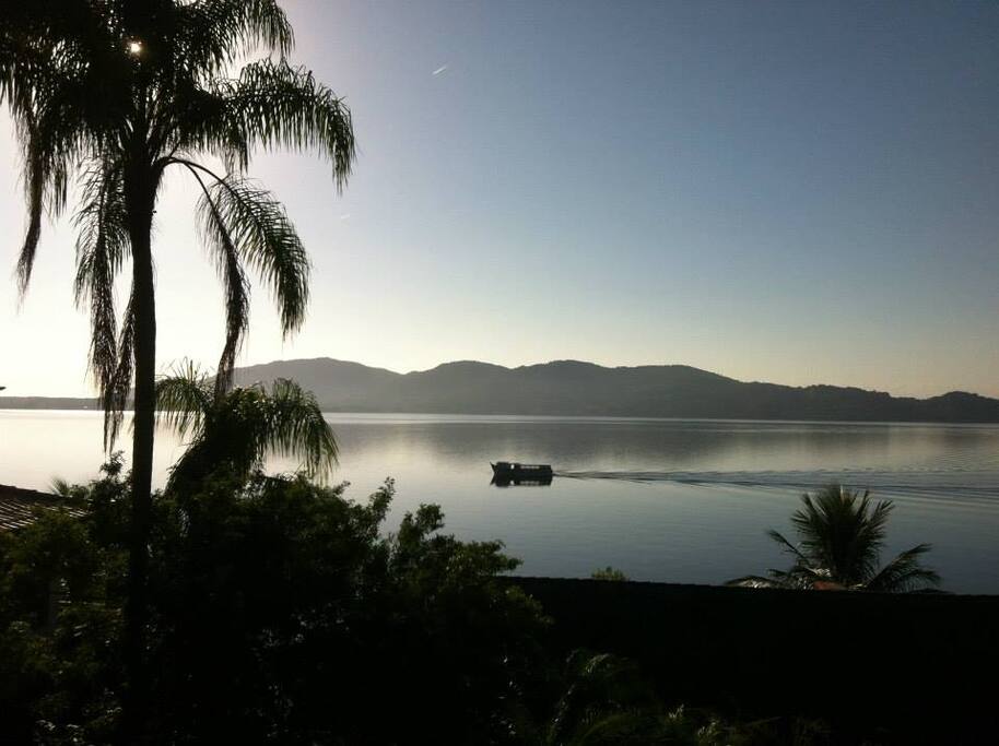 Amanhecer da varanda