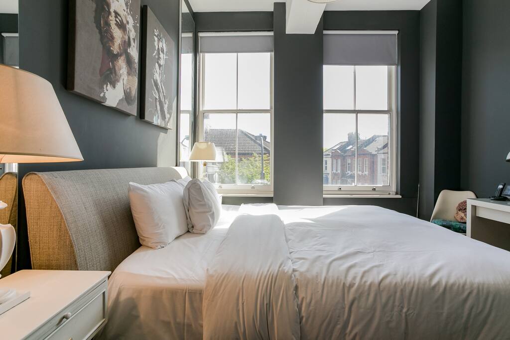 The master bedroom has a superking bed for a great nights sleep!