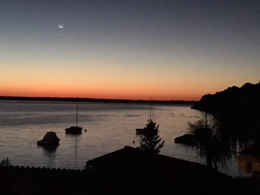 Dawn of a new day in paradise