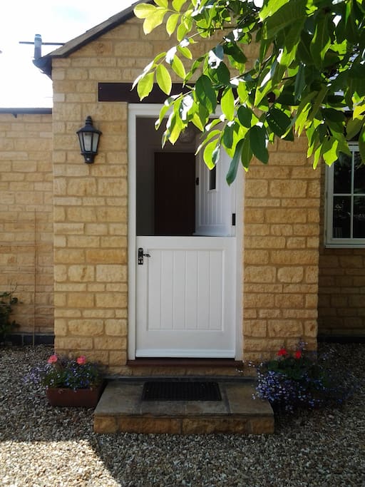 Greeted by your very own stable door