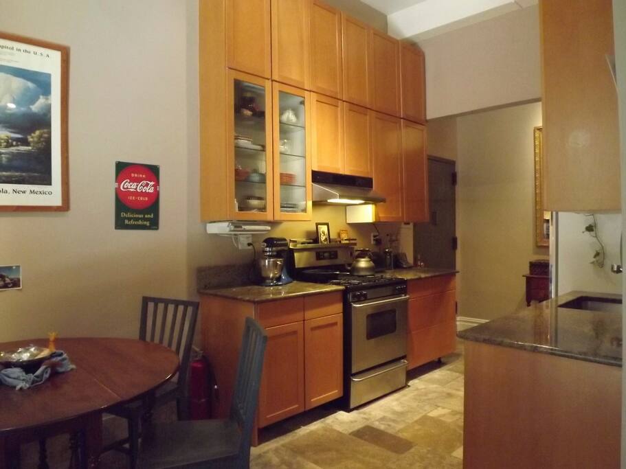 Kitchen is shared