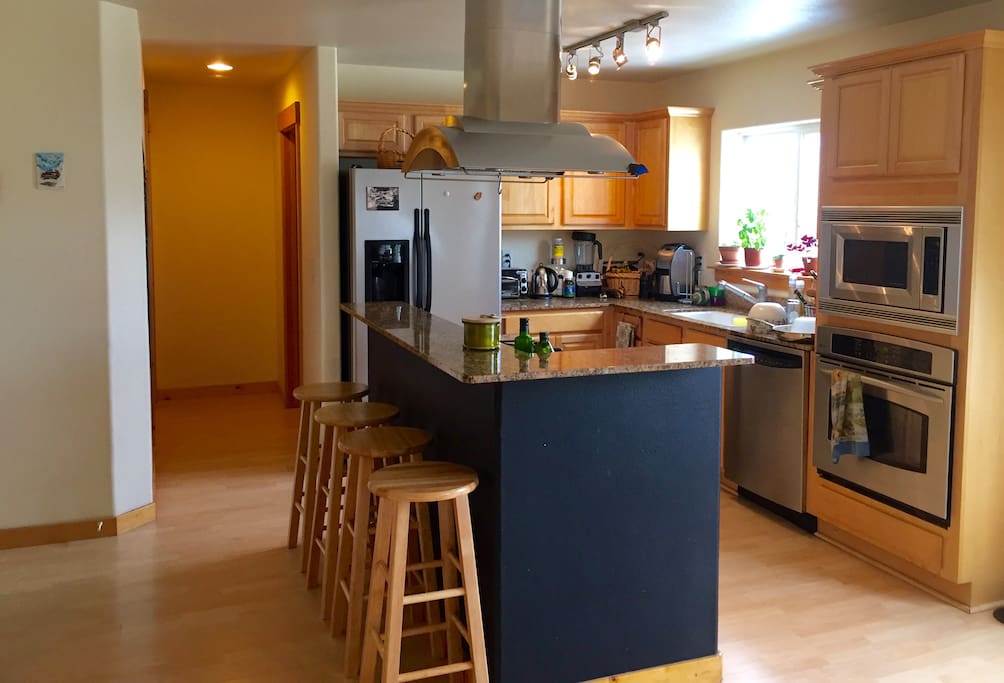 Chef's Kitchen with Modern Stainless Appliances